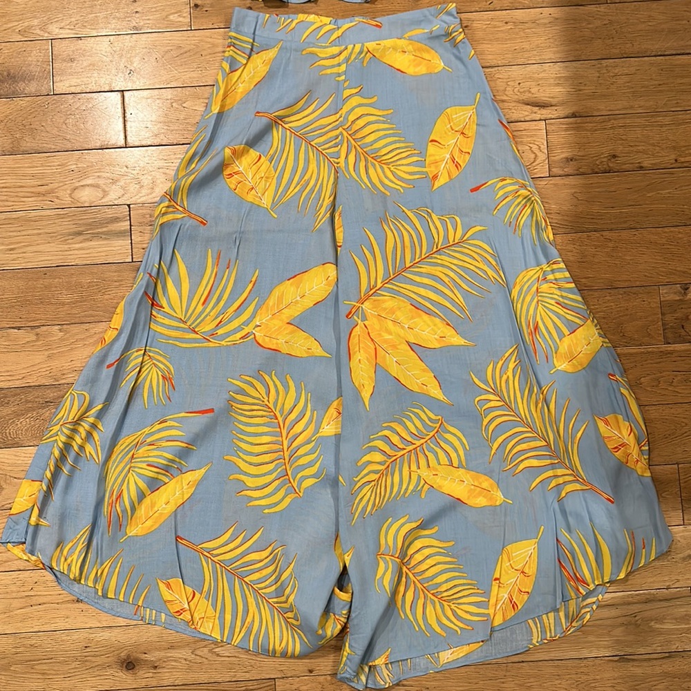 Open back palm leaf set - Picture 4 of 7